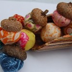 Fabric Acorns: Creative Nanny Wednesday