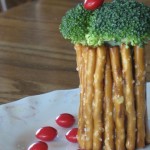 Pretzel Apple Tree from Muffin Tin Mom