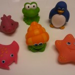 These bath toys look cute and enticing...but what is lurking within?